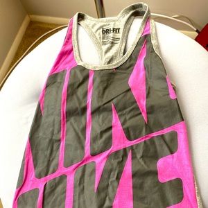 Nike dri fit racerback workout top